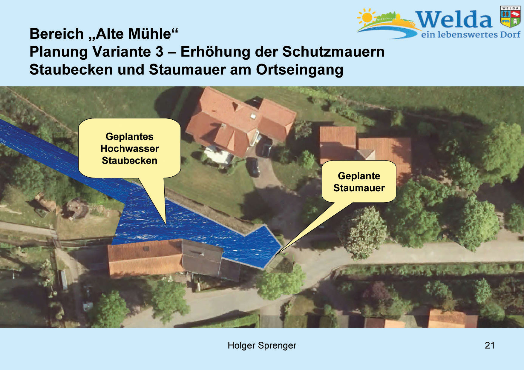 Hochwasserschutz Welda 